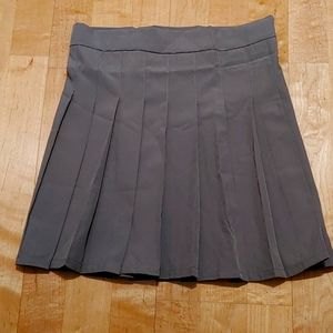 2XSmall Gray Tennis mini skirt